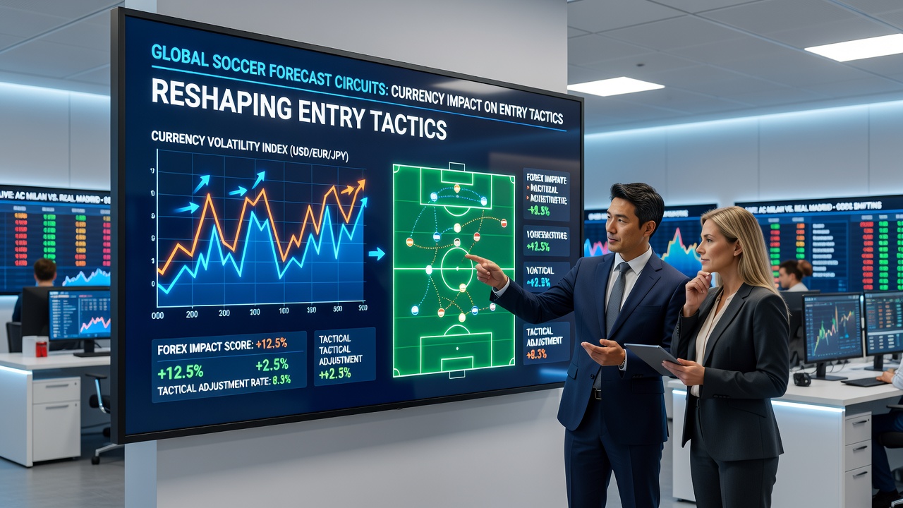 Darstellung von Teilnehmerstrategien bei Währungswechseln in Fußballvorhersagepools