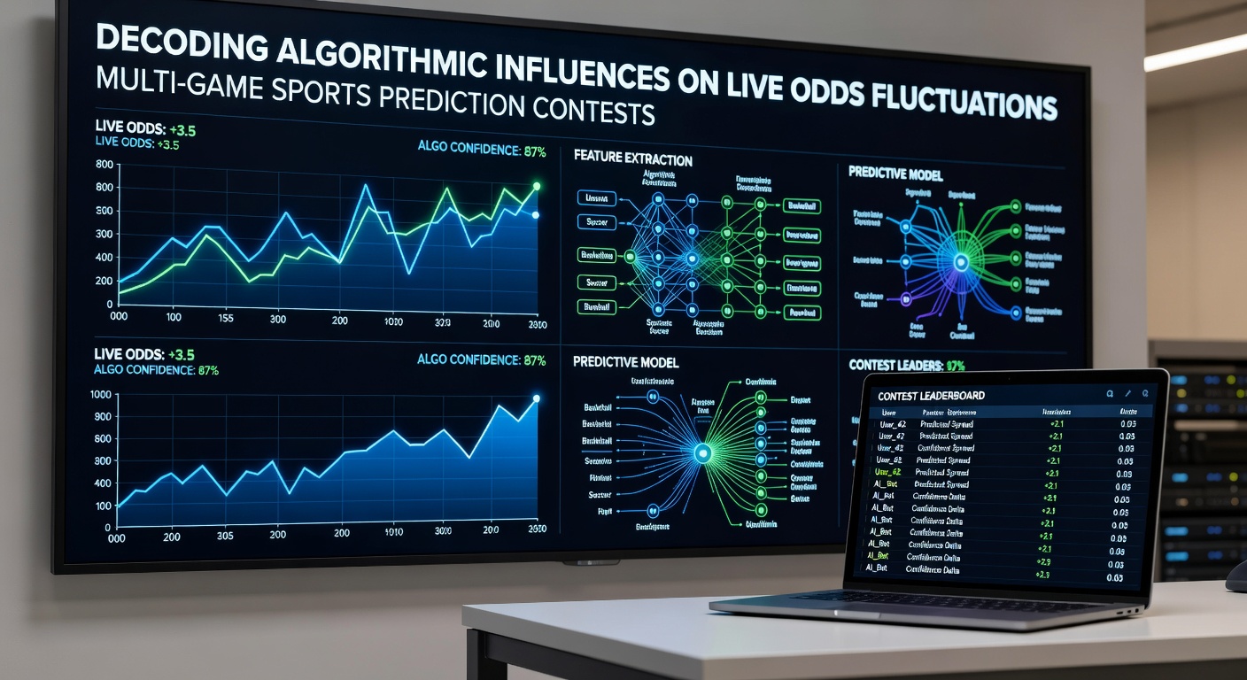 Datenströme und Algorithmen steuern Schwankungen bei Live-Wetten in Sport-Pools