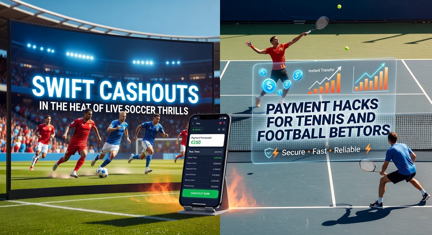 Tennisspieler beim Serve in einem Live-Match, mit Overlay von Wettodds und Cashout-Button